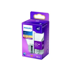 Philips Classic LED-pære E27 P45 6,5 W 2.700 K mat