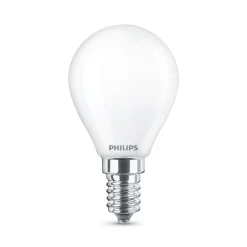 Philips Classic LED-pære E14 P45 6,5W 2.700K, mat