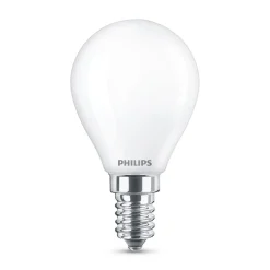 Philips Classic LED-pære E14 P45 6,5 W mat 4.000 K