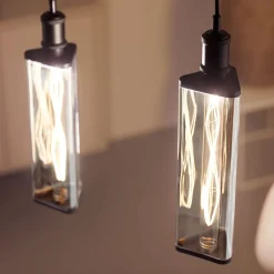 Philips Crystal Giant røg LED-pære E27 7 W