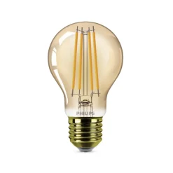 Philips E27 LED-pære A60 3,1 W 1.800 K guld