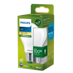 Philips E27 LED-pære A60 7,3W 1535lm 2.700K mat
