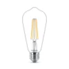 Philips E27 LED-pære filament 4,3W 2.700K