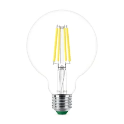 Philips E27 LED-pære globe G95 4 W 840lm 840 klar