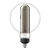 Philips Giant Globe røgfarvet LED-pære E27 6,5W