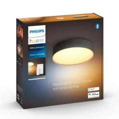 Philips Hue Enrave LED-loftslampe 26,1 cm sort
