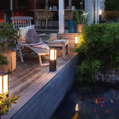 Philips Hue Impress sokkellampe, sort, RGBW