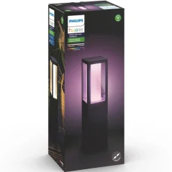 Philips Hue Impress sokkellampe, sort, RGBW