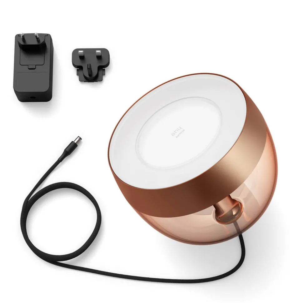 Philips Hue Iris WACA LED-bordlampe, kobber