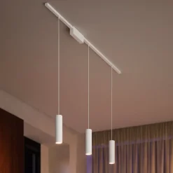 Philips Hue Perifo-skinne, 3 LED-pendler, hvid
