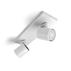 Philips Hue Runner LED-spot, 2 lyskilder, lysdæmper, hvid