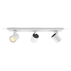 Philips Hue Runner LED-spot, 3 lyskilder, lysdæmper, hvid