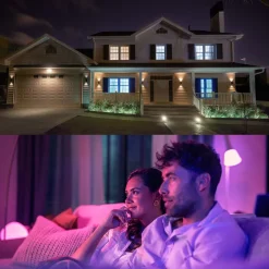 Philips Hue Smart LED-pære E27 A60, 8 W, RGB CCT 3 stk
