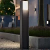 Philips Hue Turaco LED-gadelampe, grå, styret, smart
