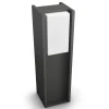 Philips Hue Turaco LED-sokkellampe, antracit, smart