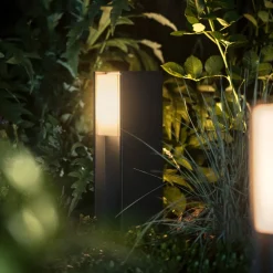 Philips Hue Turaco LED-sokkellampe, antracit, smart