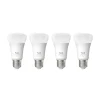 Philips Hue WACA Smart E27 LED, 6 W, 810 lm, CCT RGB 4-pak