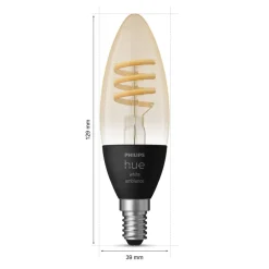 Philips Hue White Ambiance E14, 4,6 W, 350 lm, 2 stk