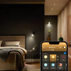 Philips Hue White Ambiance LED-reflektorpære GU10 4,2 W, 2-pak