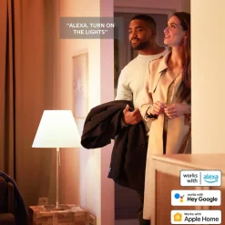 Philips Hue White Ambiance LED-reflektorpære GU10 4,2 W, 2-pak