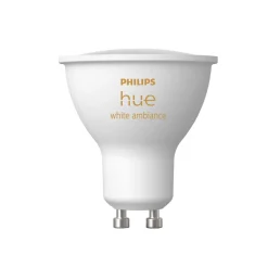 Philips Hue White Ambiance LED-reflektorpære GU10 4,2 W