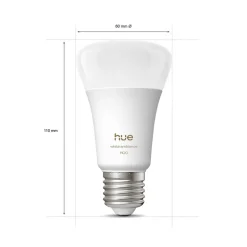 Philips Hue White Ambiance Smart E27 LED, 8,1 W 1100 lm CCT