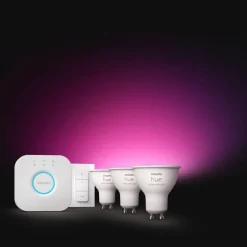 Philips Hue White & Colour Ambiance Starter Kit GU10 4.2W