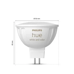 Philips Hue White & Colour Ambiance 6,3W GU5.3 2 stk