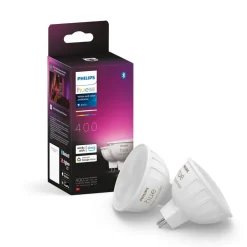 Philips Hue White & Colour Ambiance 6,3W GU5.3 2 stk