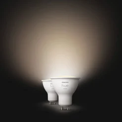 Philips Hue White LED-reflektorpære GU10 4,2 W, 2-pak