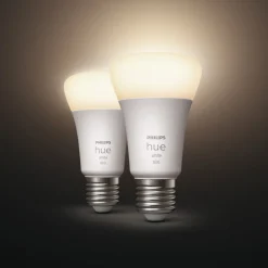 Philips Hue White 9 W E27 LED-pære, sæt med 2 stk