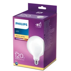 Philips LED Classic globepære E27 G120 13W mat