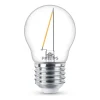 Philips LED-dråbepære E27 P45 1,4W klar