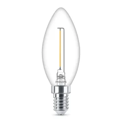 Philips LED-kertepære E14 B35 1,4W klar