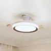 Philips LED-loftventilator Bliss, guld/hvid, støjsvag, CCT