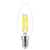 Philips LED-pære, E14 B35, 3,4 W, 2.700 K, WarmGlow