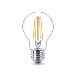 Philips LED-pære E27 7W 2.700K glødetråd klar sæt med 2 stk