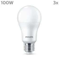 Philips LED-pære E27 13 W 1.521lm 2.700 K mat 3