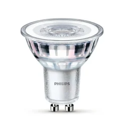 Philips LED-pære GU10 4,6W 355lm 827 klar 36° 6 stk