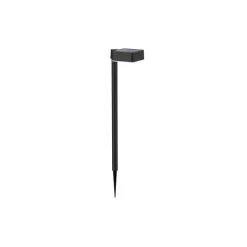 Philips LED solcelle jordspydslys Vynce, hoved 10,5 x 10,5 cm