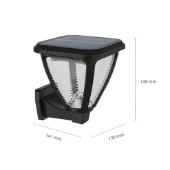 Philips LED-solcellelampe til vægmontering Vapora