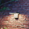Philips LED-solcellelampe til vægmontering Zonal, hoved 16 x 16 cm