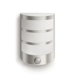 Philips LED udendørs væglampe Python UE, grå, sensor