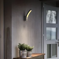 Philips LED udendørs væglampe Splay UE, sensor