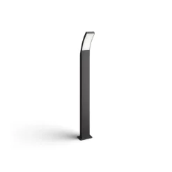 Philips LED-vejlampe Splay, 96 cm, 4.000 K, antracit, IP44