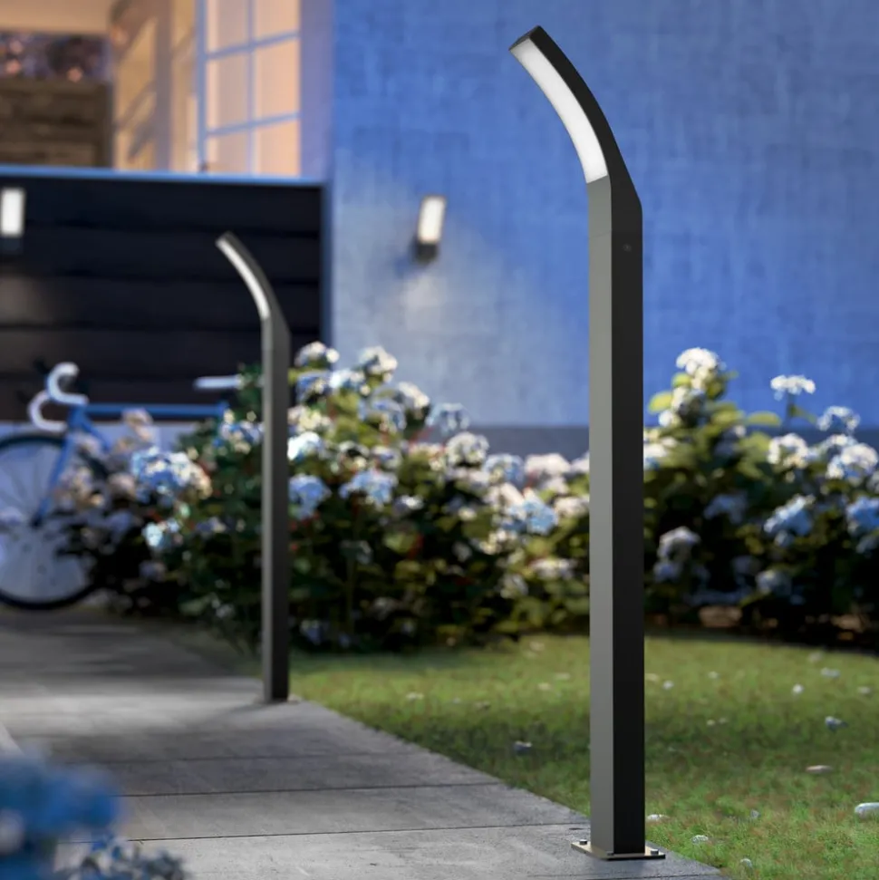 Philips LED-vejlampe Splay, 96 cm, 4.000 K, antracit, IP44