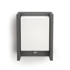 Philips LED-væglampe Arbour UE, 2-pak, sensor, 2.700 K