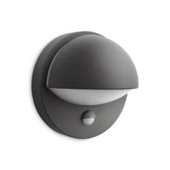 Philips myGarden June væglampe med sensor, antracitgrå