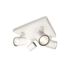 Philips myLiving Runner loftspot GU10, 4 lk, hvidt