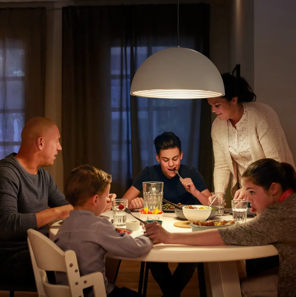 Philips SceneSwitch E27 8W LED-pære 2.700K mat